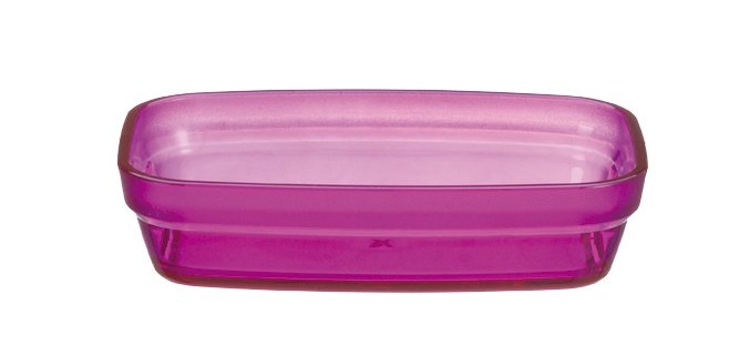 ravier rectangulaire en copolyester 14,7 x 9,7 cm cassis