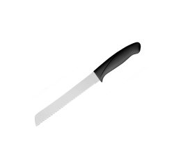 couteau à pain surmoulé inox 18 cm