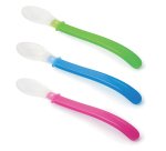 set de 3 cuillères douces en couleurs assorties