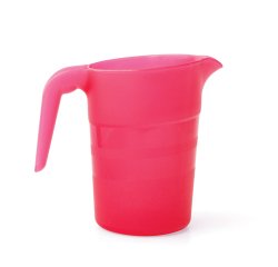 pichet empilable 1 litre en polypropylène grenadine