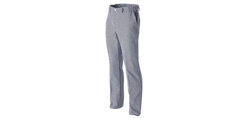 pantalon homme prems bleu/blanc t50
