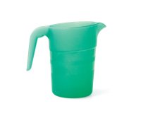 pichet empilable 1 litre en polypropylène menthe