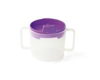 tasse en polypropylène translucide violet