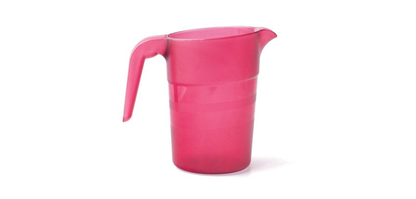 pichet empilable 1 litre grenadine avec couvercle