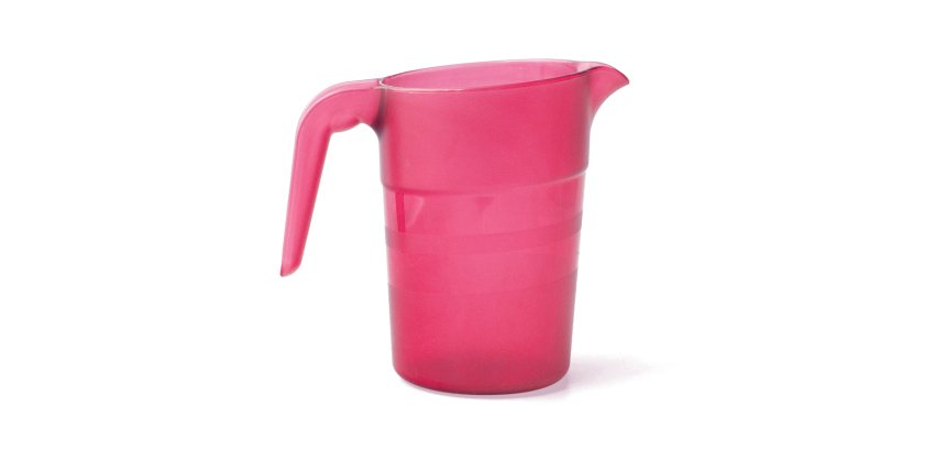 pichet empilable 1 litre grenadine avec couvercle