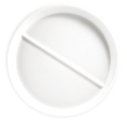 assiette régithermie 2  compartiments Ø 23 cm