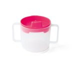 tasse en polypropylène translucide grenadine