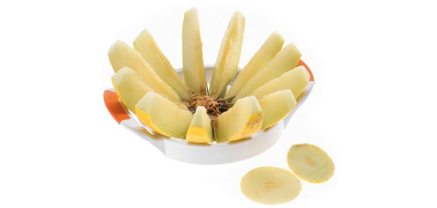 coupe-melon 12 parts diamètre 19 cm