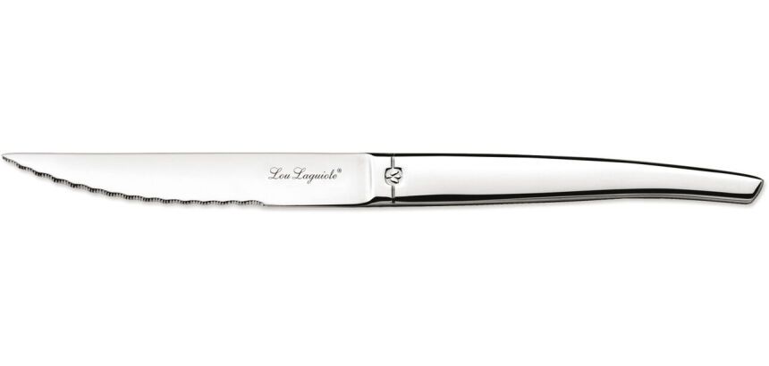 Jet couteau steak finition poli miroir