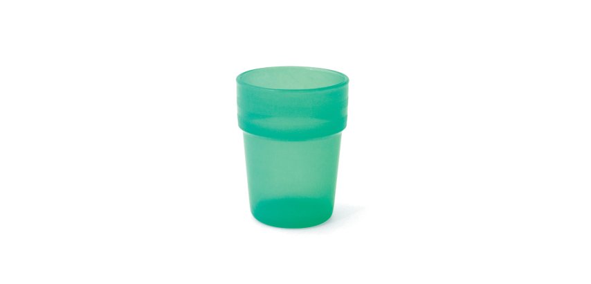 gobelet en polypropylène opaque 16 cl menthe