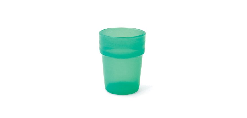 gobelet en polypropylène opaque 16 cl menthe