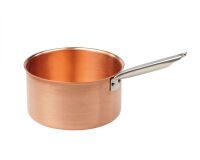 poêlon à sucre cuivre queue froide inox bord verse-franc 16 cm