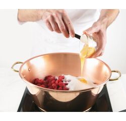 bassine à confitures cuivre 36 cm