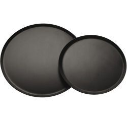 Matfer plaques tourtière rondes en tôle bleuie 20 cm