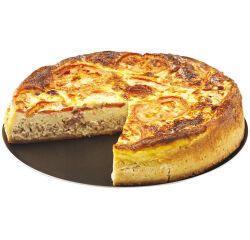 Exal plaque tourtière ronde diamètre 28 cm