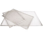 grille rectangulaire aluminium à pizza 41x28 cm