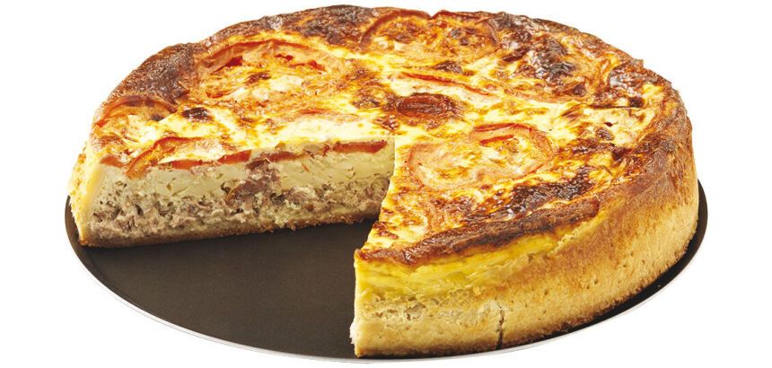 Exal plaque tourtière ronde diamètre 24 cm