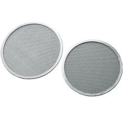 grille à pizza ronde aluminium diamètre 43 cm
