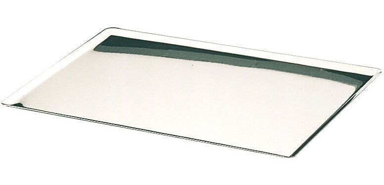 plaque pâtissière inox bords pincés GN 2/1 65x53 cm