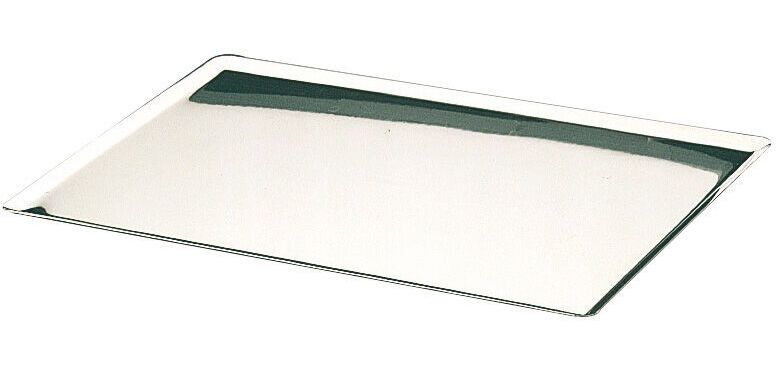 plaque pâtissière inox bords pincés GN 2/1 65x53 cm