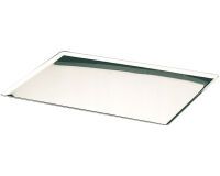 plaque pâtissière inox bords pincés GN 1/1 53x32.5 cm