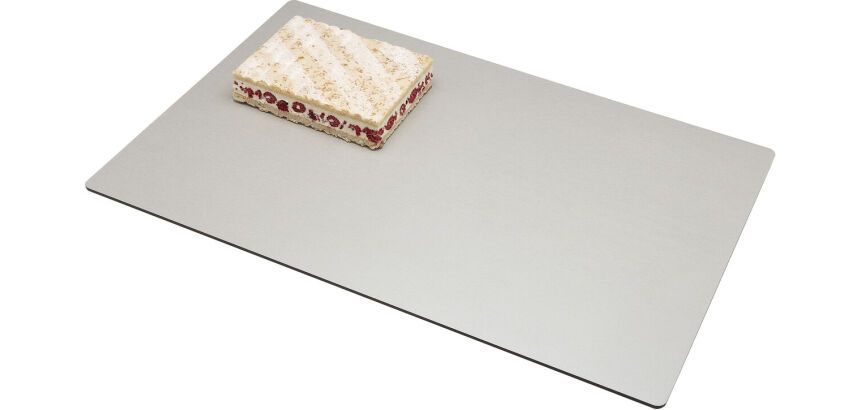 plaque pâtissière en résine mélaminée sans bord 60x40 cm
