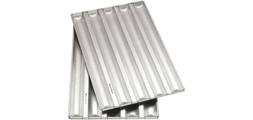 Alu-Gaufer plaques à pain 600 x 430 8 ficelles