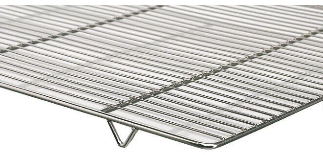 grille à pied fil inox 60x40 cm