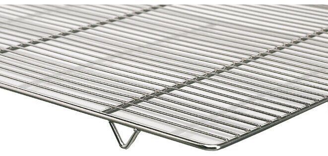 grille à pied fil inox 60x40 cm