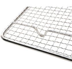 grille inox à confiserie 59x39 pour caisse 600x400 référence 340304
