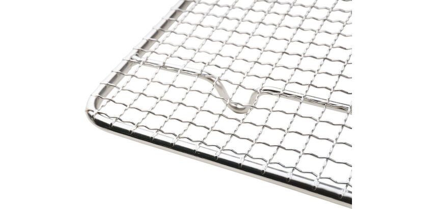 grille inox à confiserie 59x39 pour caisse 600x400 référence 340304