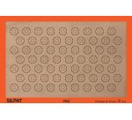 Silpat toile de cuisson à 63 macarons 58.5x38.5 cm