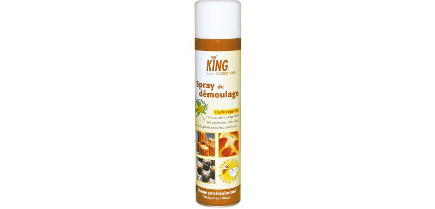 spray huile végétale de démoulage 60 cl