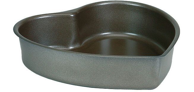 moule anti-adhèrent coeur 25 cm