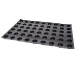 Flexipan 60x40 plaque de 48 mini-cylindres Ø4x2 cm