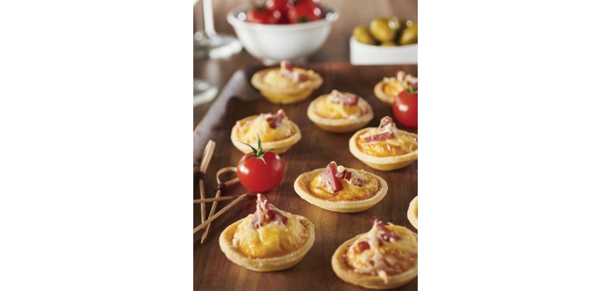 Flexipan 60x40 plaque de 60 quichettes tartelettes unies 4.2 cm