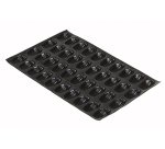 Flexipan 60x40 plaque de 40 madeleines 7.8x4.7 cm