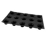Flexipan GN 1/1 plaque de 15 muffins champignons 7x4.3 cm