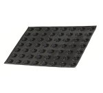 Flexipan 60x40 plaque de 56 mini-madeleines 5.2x3.5 cm