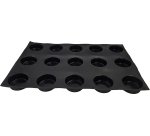 Flexipan 60x40 plaque de 15 cylindres 8.3x3 cm