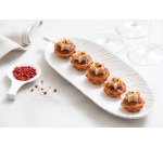 Flexipan 60x40 plaque de 40 tartelettes cannelées 4,6cm