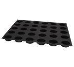 Flexipan 60x40 plaque de 24 ovales 9.6x4.5 cm
