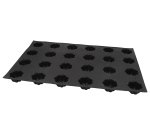 Flexipan 60x40 plaque de 24 charlottes 6.2x3.5 cm