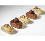 Flexipan 60x40 plaque de 56 mini-cakes droits bouchée 5x2.5 cm