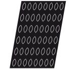 Flexipan 60x40 plaque de 48 barquettes 6.6x2.8 cm