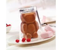 Flexipan 60x40 plaque de 18 nounours 9x6x2 cm