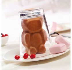 Flexipan 60x40 plaque de 18 nounours 9x6x2 cm