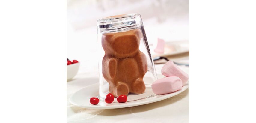 Flexipan 60x40 plaque de 18 nounours 9x6x2 cm