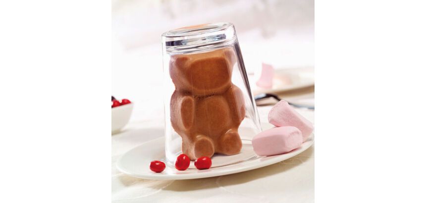 Flexipan 60x40 plaque de 18 nounours 9x6x2 cm