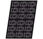 Flexipan 60x40 plaque de 18 nounours 9x6x2 cm